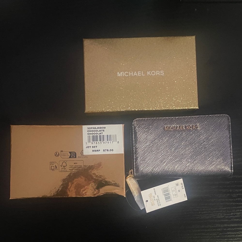 Michael Kors Shimmering Jet Set Wallet